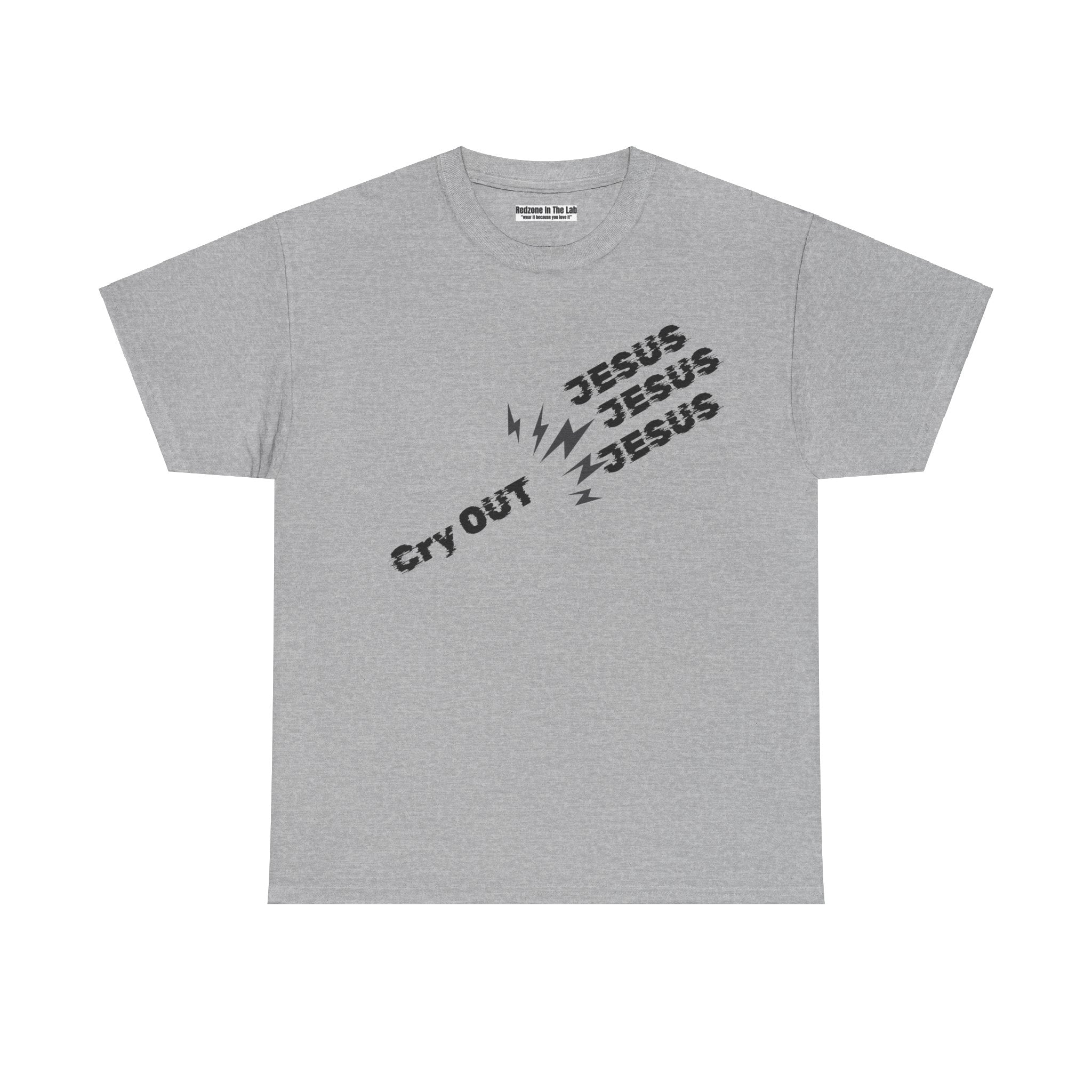 Cry Out Unisex Heavy Cotton Tee