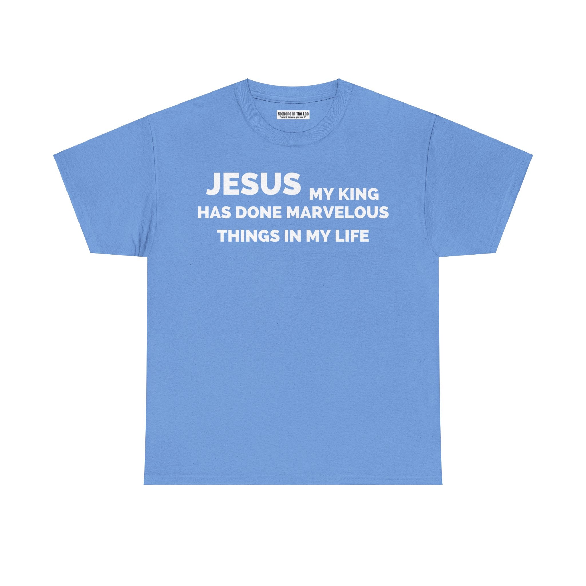 Jesus My King Unisex Heavy Cotton Tee