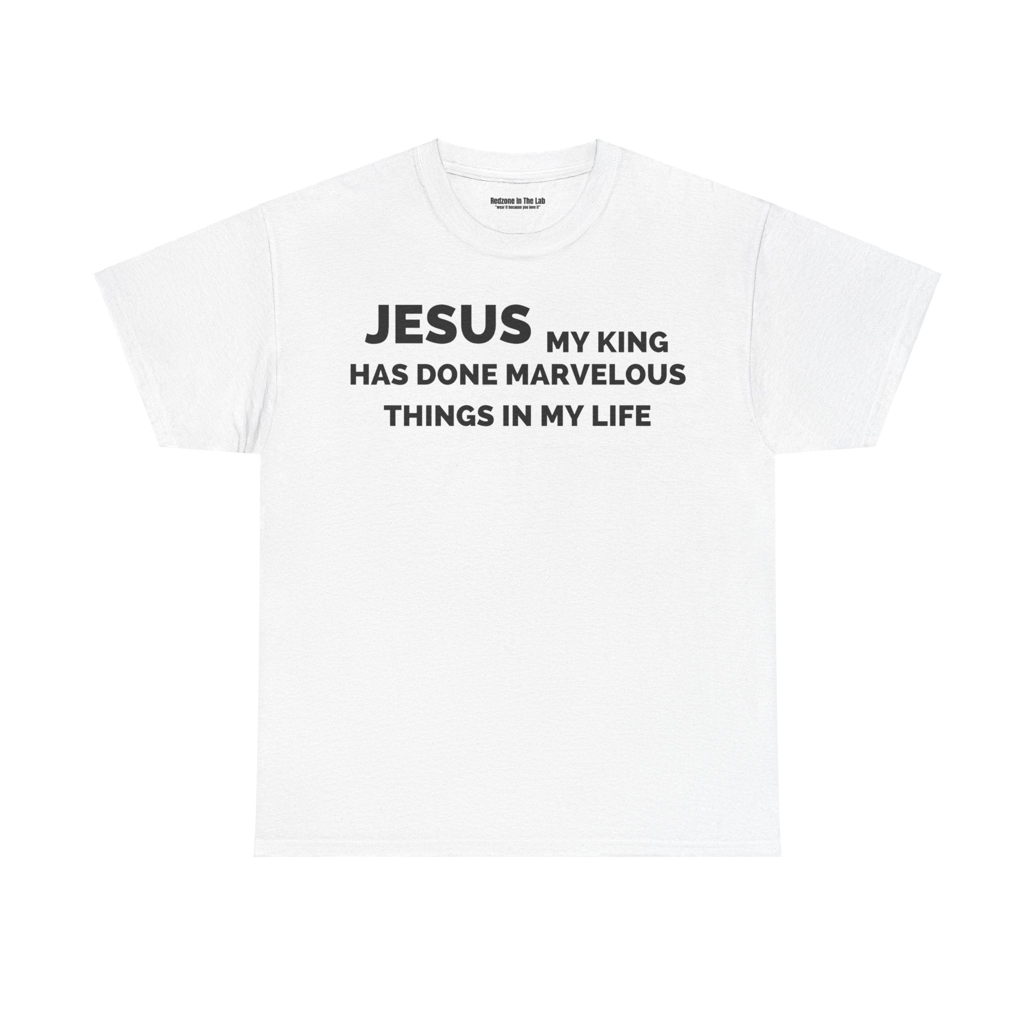 Jesus My King Unisex Heavy Cotton Tee