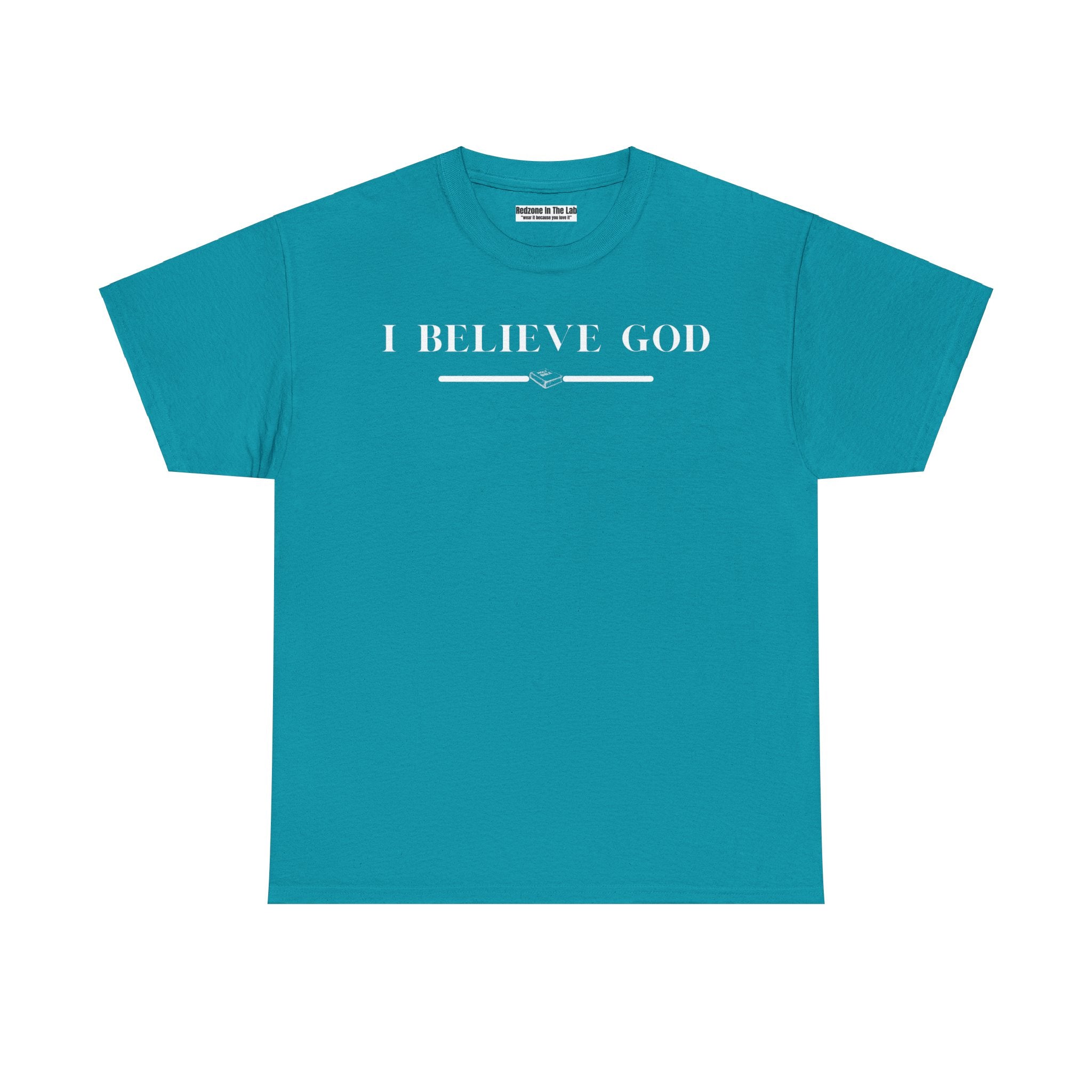 I Believe God Unisex Heavy Cotton Tee