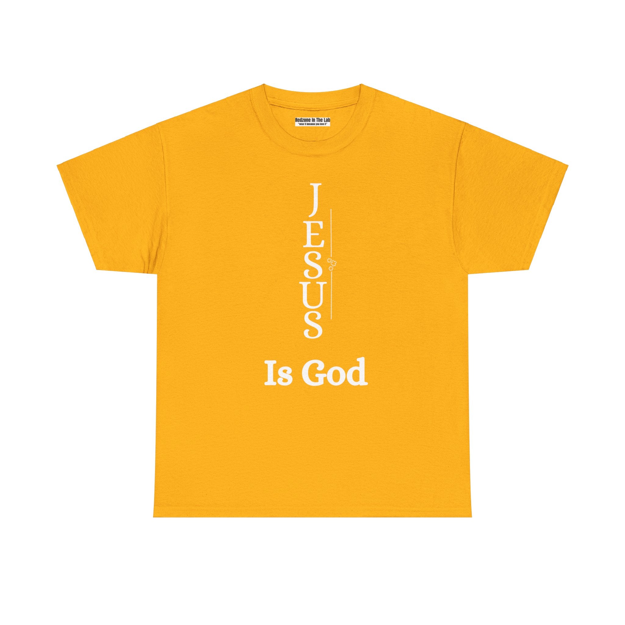 Jesus Is God Unisex Heavy Cotton Tee