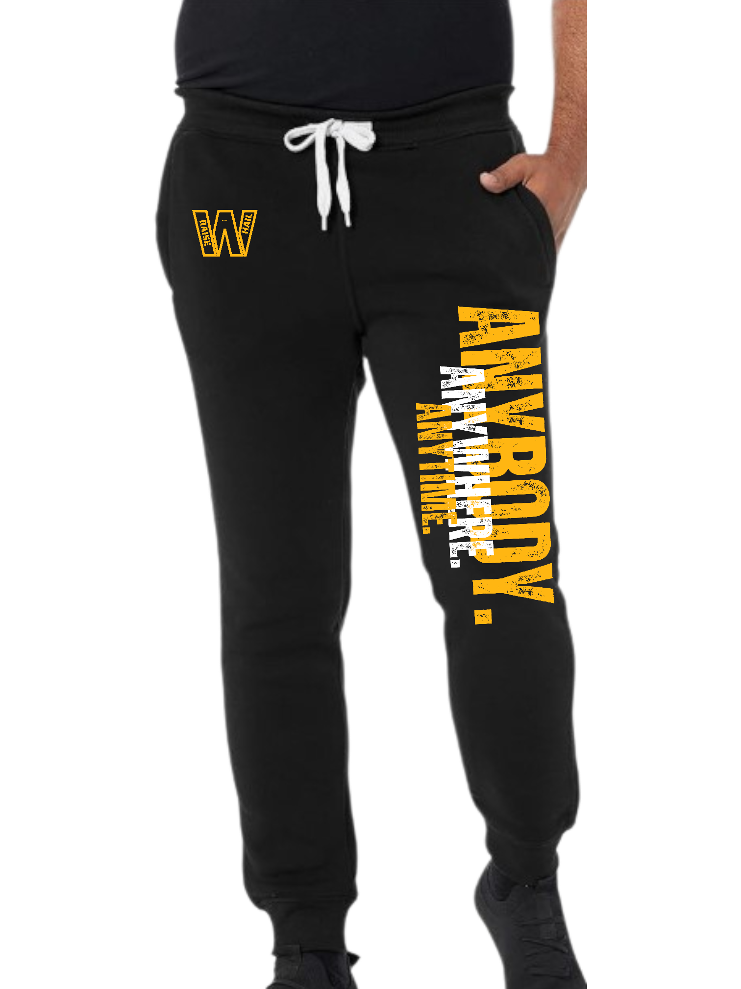 Anybody Men's Fleece Jogger Sweatpants
