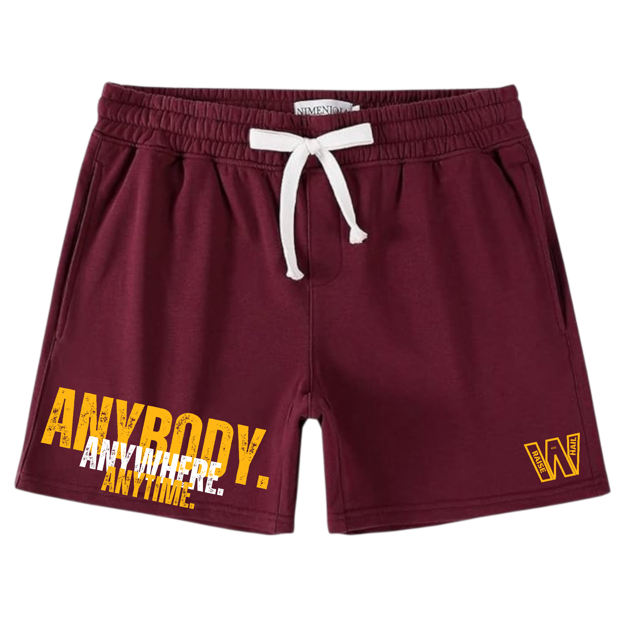 Anybody Anywhere Anytime Mens 5.5" Athletic Gym Shorts