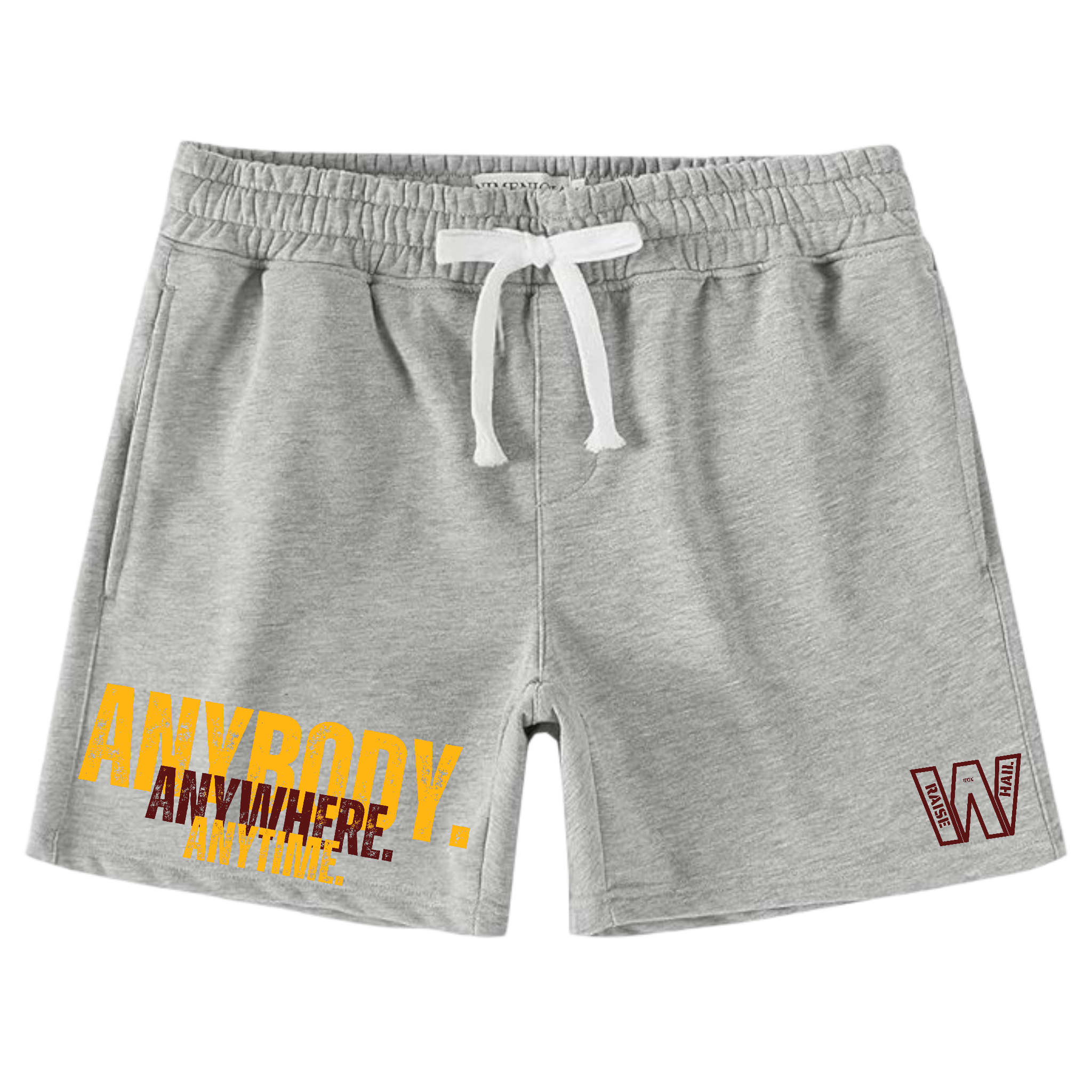Anybody Anywhere Anytime Mens 5.5" Athletic Gym Shorts