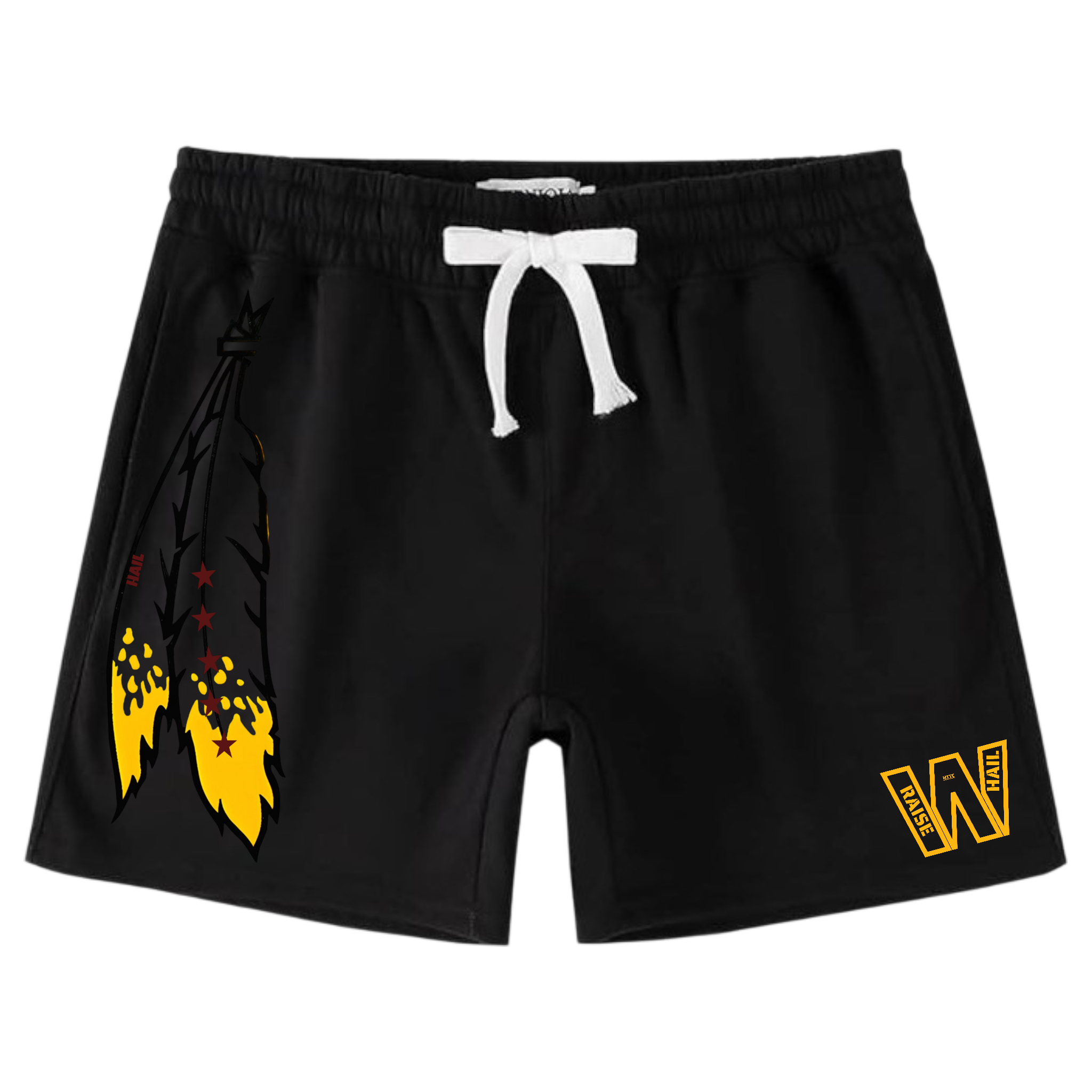 Feather Mens 5.5" Athletic Gym Shorts