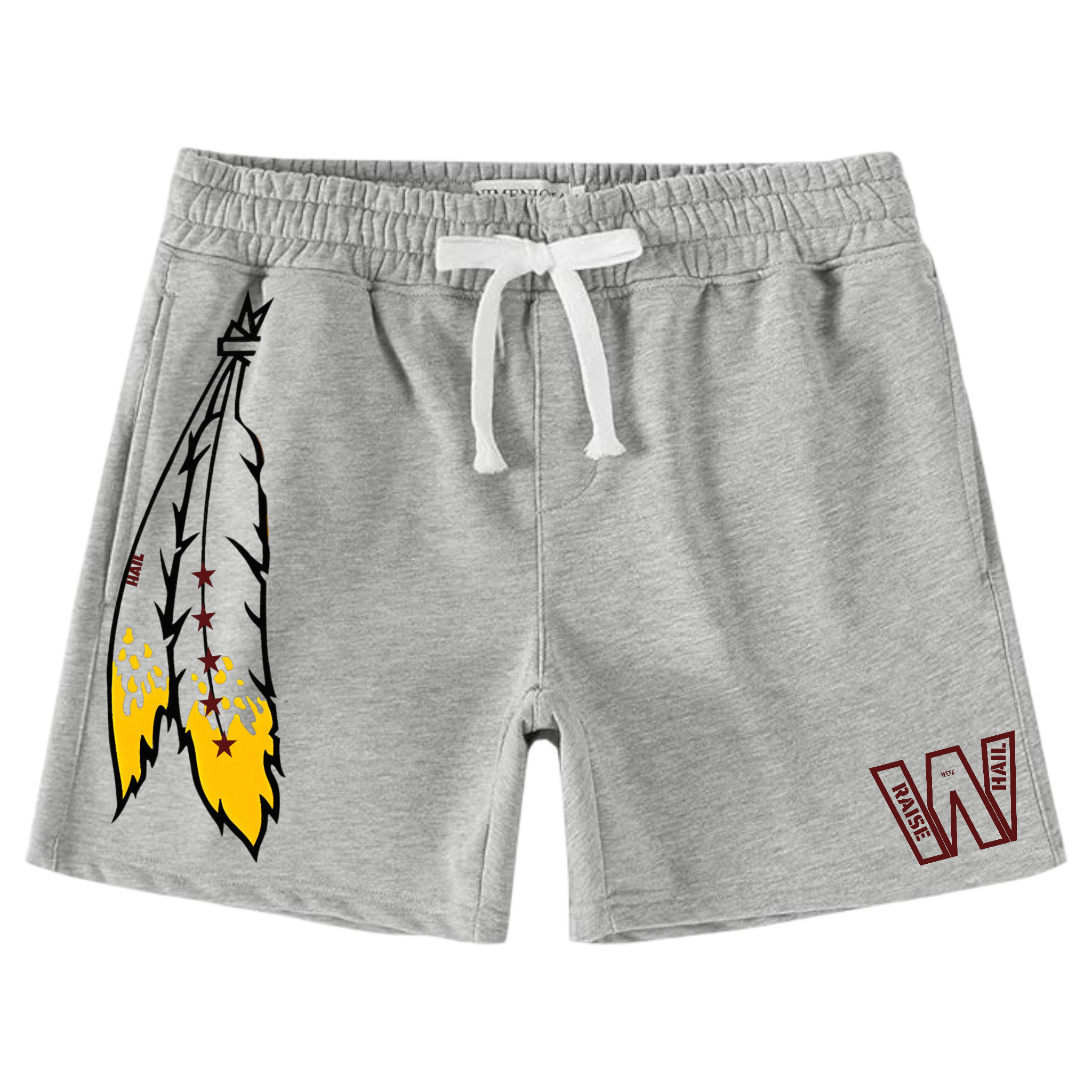 Feather Mens 5.5" Athletic Gym Shorts