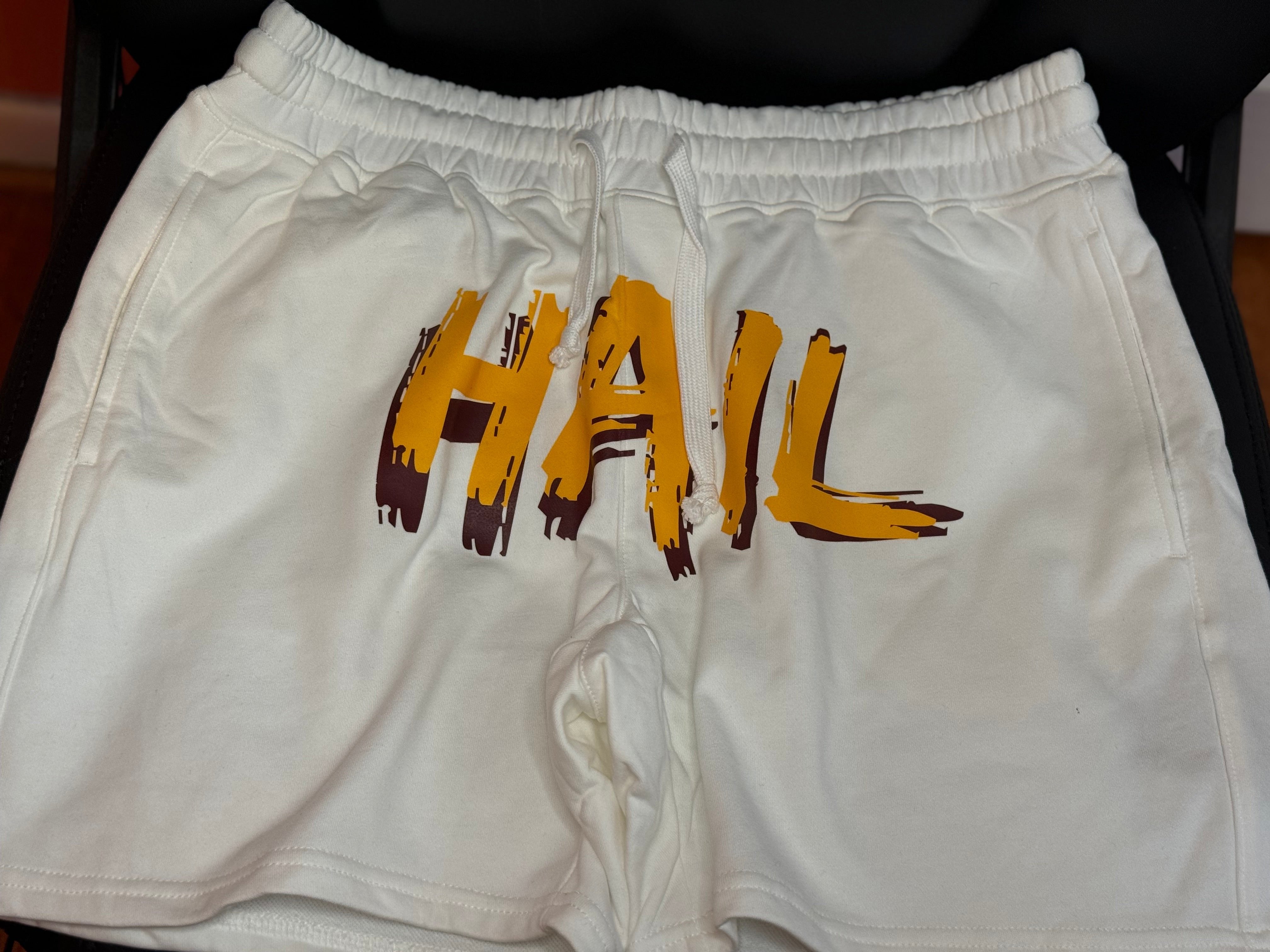 HAIL Mens 5.5" Athletic Gym Shorts