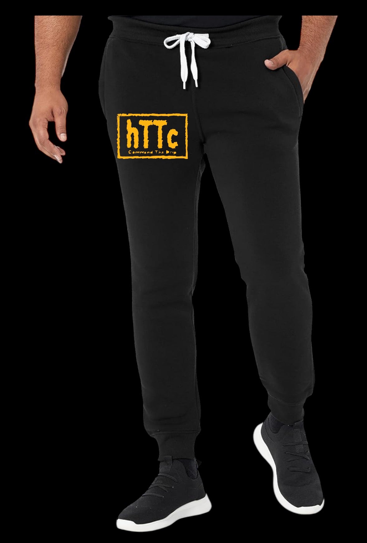 HTTC Men's Fleece Jogger Sweatpants