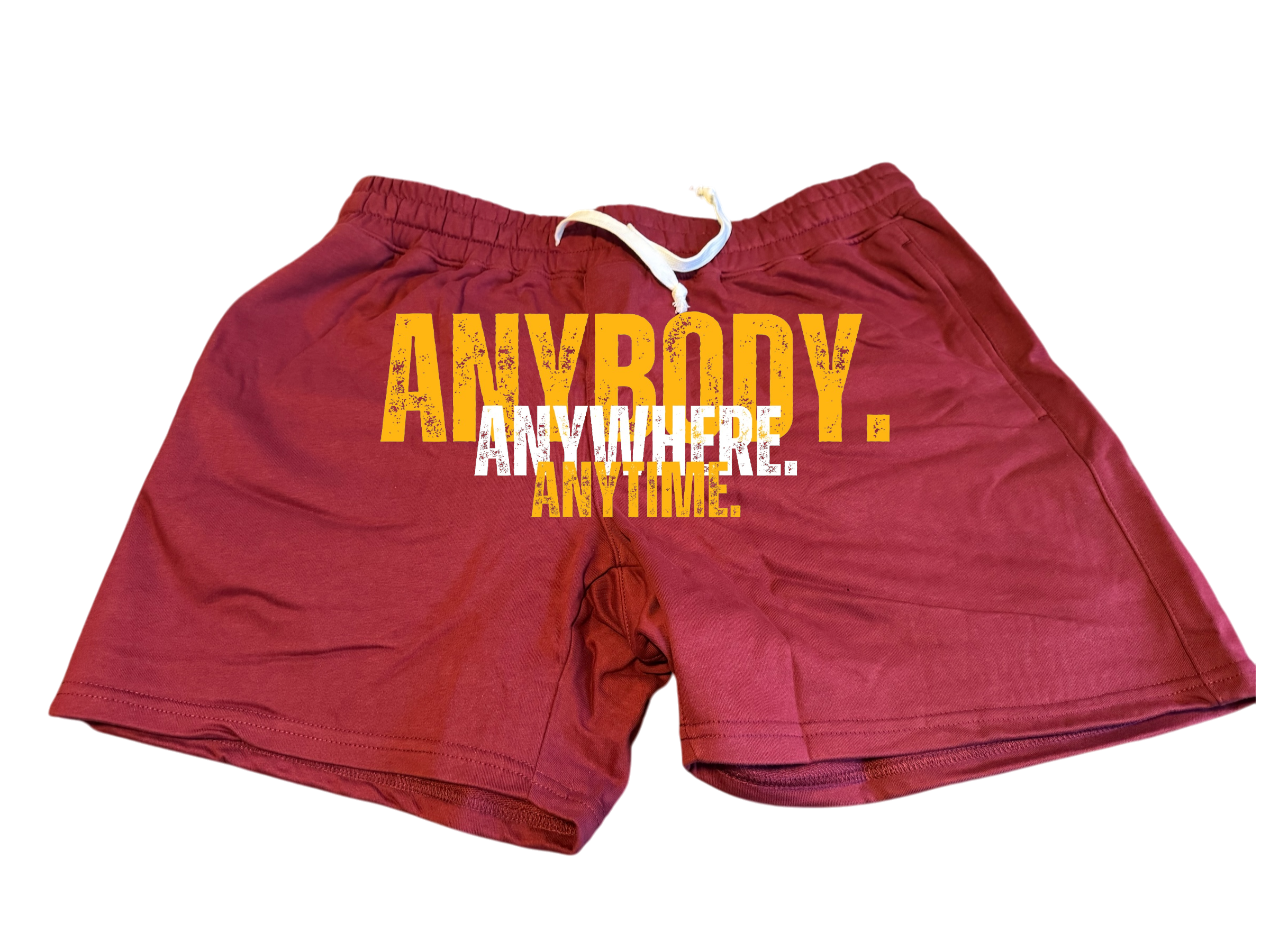 Anybody.Anywhere.Anytime. Mens 5.5" Athletic Gym Shorts