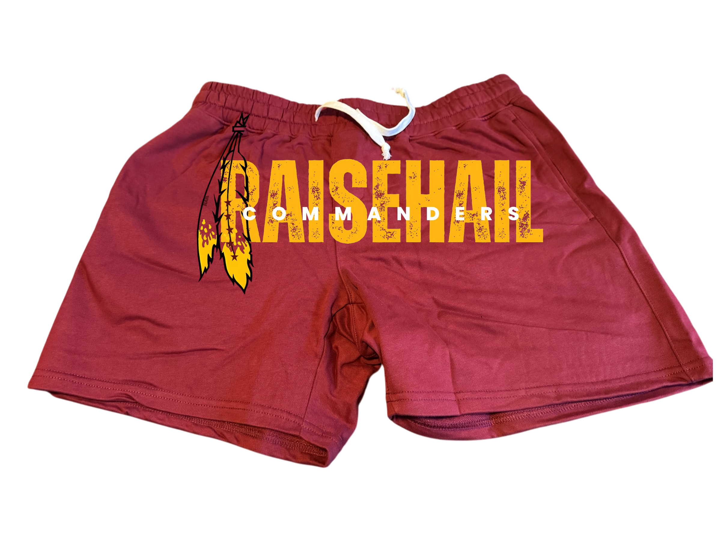 RaiseHail w/Feather Mens 5.5" Athletic Gym Shorts