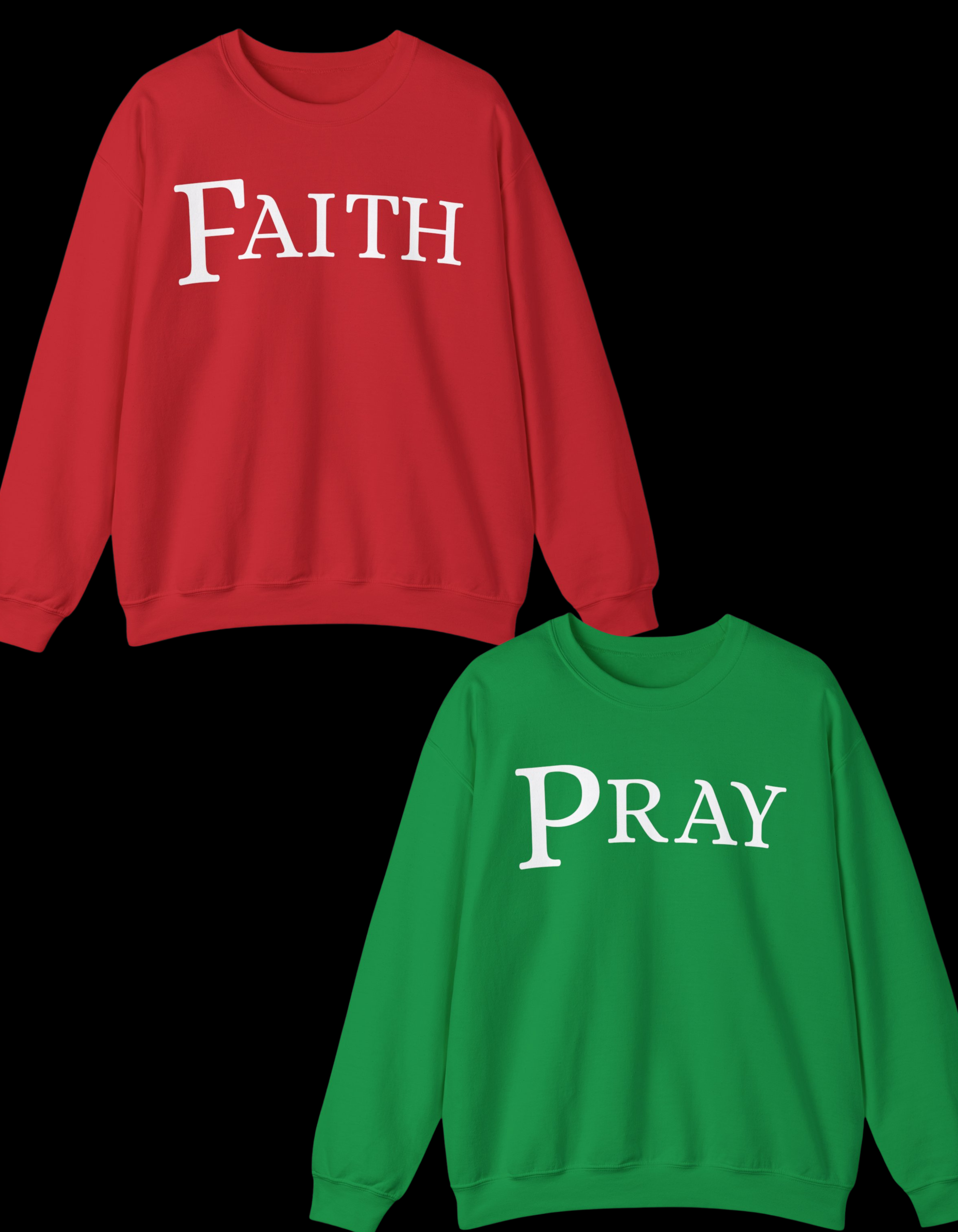 Pray & Faith Sweater Unisex