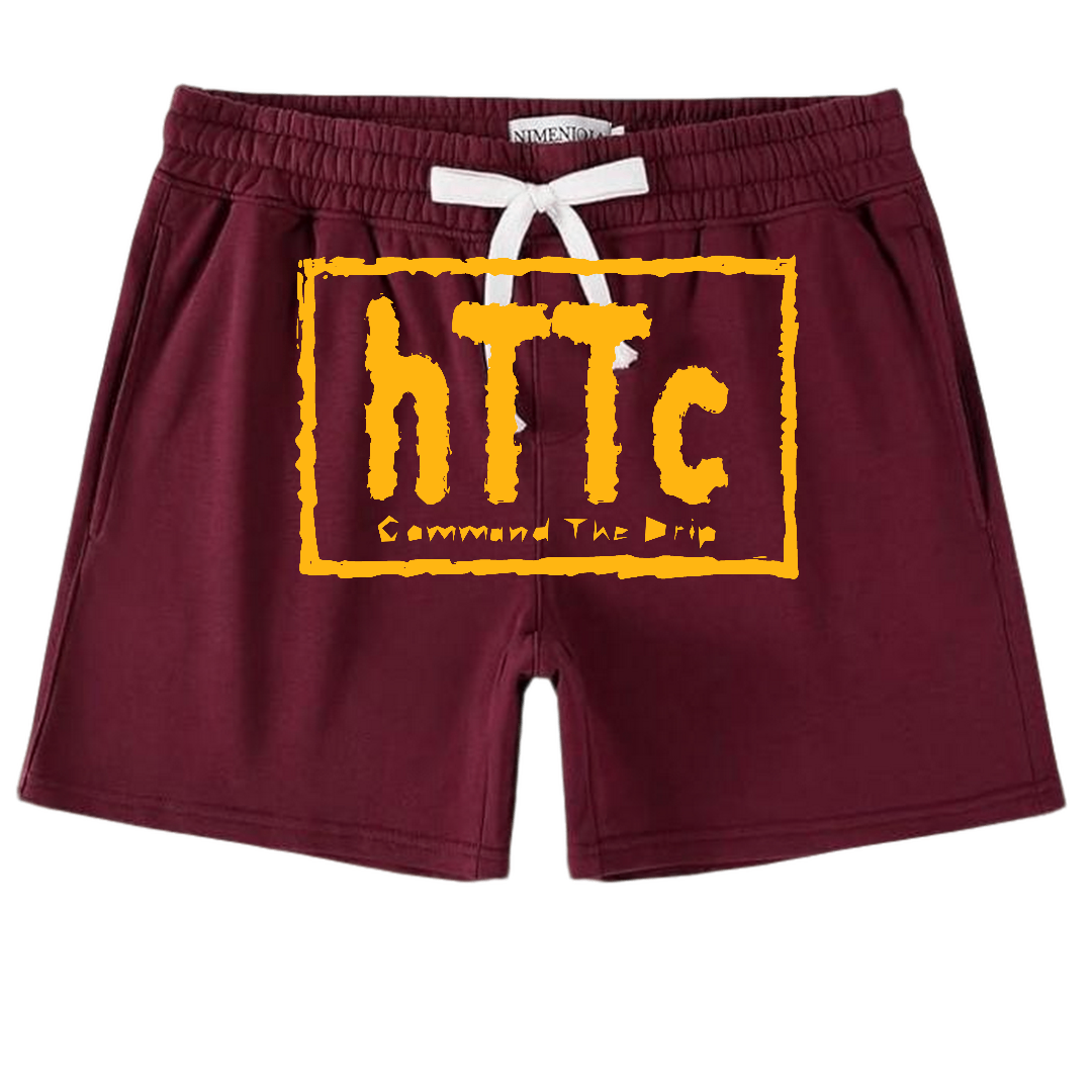 HTTC Mens 5.5" Athletic Gym Shorts