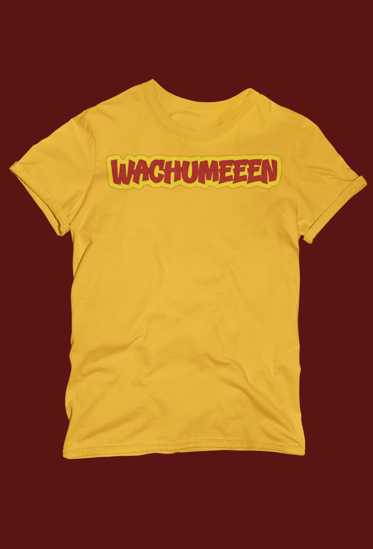 Wachumeeen Unisex Heavy Cotton Tee